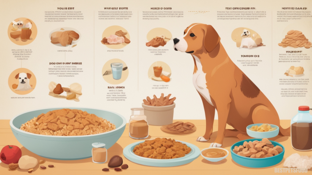 Homemade Foods for Dogs to Gain Weight Fast – A nutritious meal plan with portion control, high-calorie ingredients, and feeding tips for underweight dogs