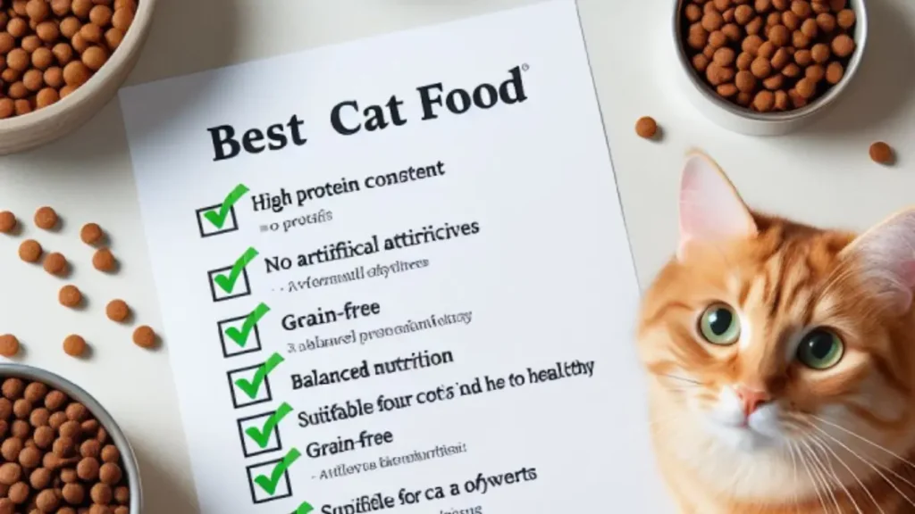 Criteria for Selecting the Best Cat Food | Cat Food for Cats That Throw Up